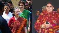 Priyanka Gandhi takes my name more than her husband: Smriti Irani 