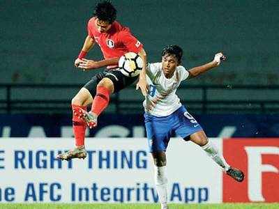 India fail to qualify for U-17 WC after Korea loss
