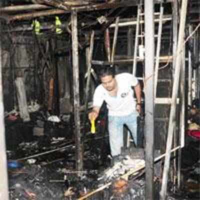 Shopkeepers blame owner for Gazebo fire