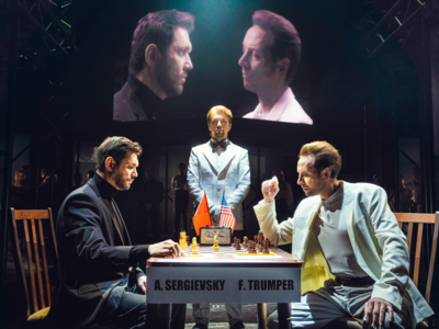 Cold War setting for the rock opera 'CHESS' in Elgin