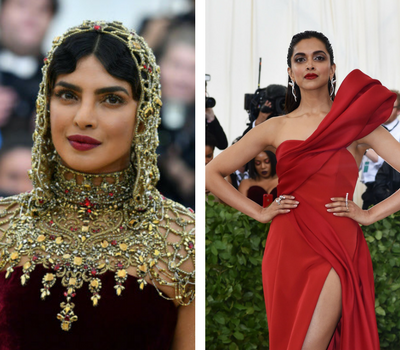 Met Gala 2018: Here's what Priyanka Chopra and Deepika Padukone wore to the red carpet