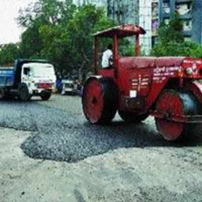 Brahmand roads repaired, residents heave a sigh of relief for now