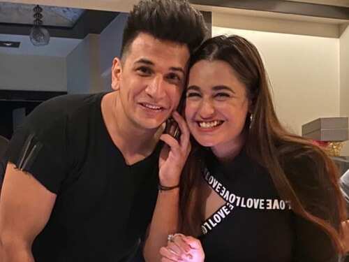 Yuvika Chaudhary plans a surprise birthday party for hubby Prince Narula; a  look at the celebrations