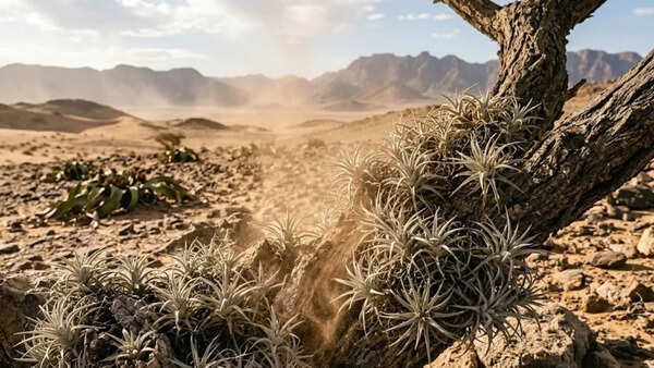 Plants ‘eating’ dust: New research could change how we understand survival