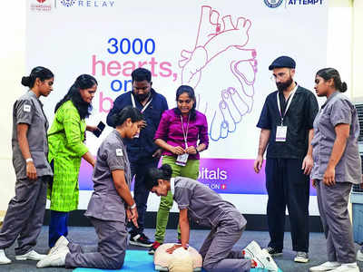 City’s nursing colleges take up CPR training