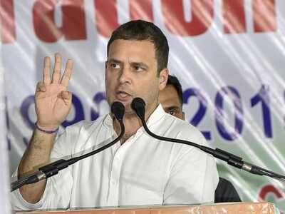 Hyderabad: Rahul Gandhi attacks Asaduddin Owaisi at MIM's stronghold, Charminar