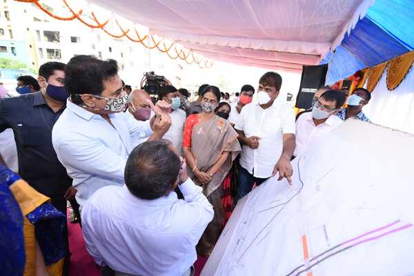 Hyderabad: KT Rama Rao inaugurates RHS Bairamalguda flyover