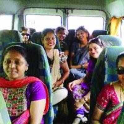 Thane RTO praises women group's initiative of plying hired buses from Thane-BKC