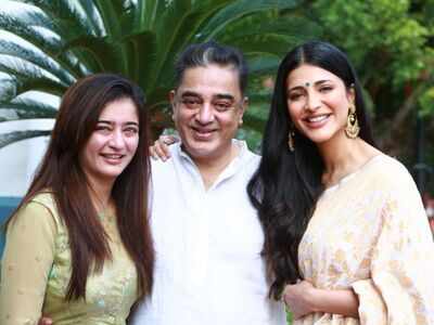 Happy Birthday Bapuji: Shruti Haasan, Akshara Haasan pen heartwarming notes for Kamal Haasan