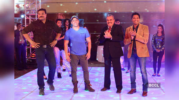 Kick: Salman Khan promotes the film on CID