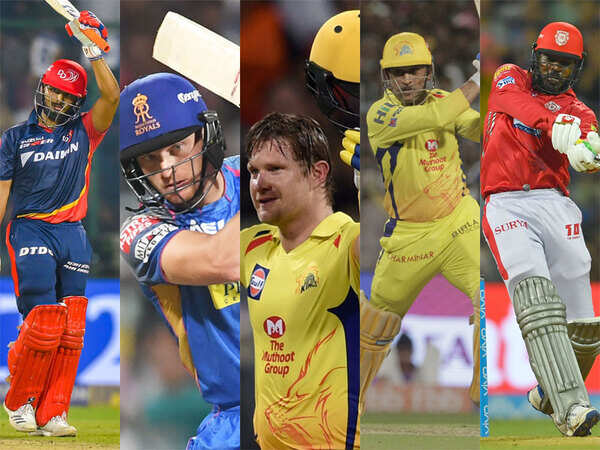 IPL 2018: Top five knocks