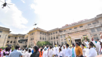 Thank you, corona warriors: IAF choppers honour health workers, shower flower petals in Jaipur 