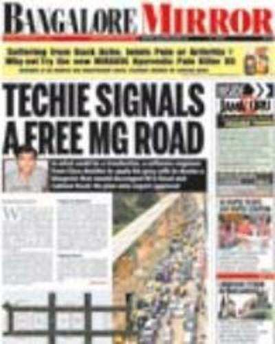 Techie signals a free MG Road