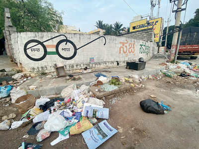 Dumping your trash slyly on the road? BBMP to install cameras at black spots to watch you and catch you