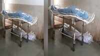 Video of bodies lying near testing centre goes viral 