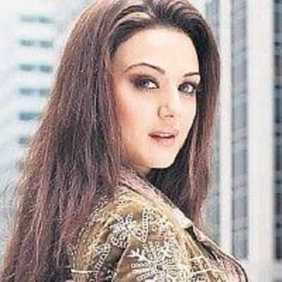 When Preity was clicked in a loo!