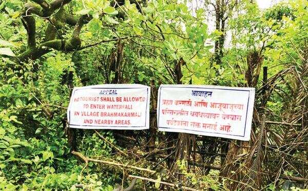 Goa: Fearing nuisance, Sattari locals block roads to waterfalls