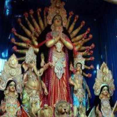 Mira Rd locals go green this Durga puja