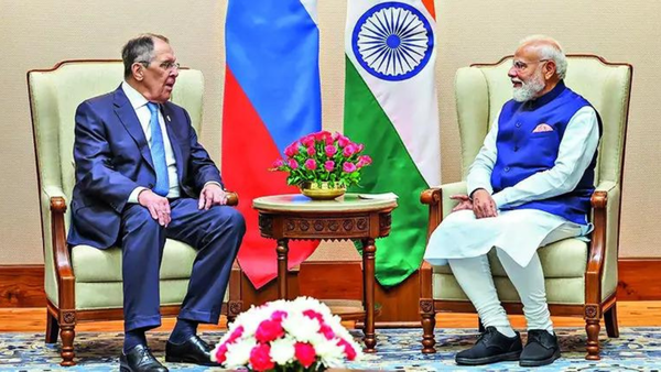 Lavrov gets an exclusive audience with Modi, Araghchi meets Doval