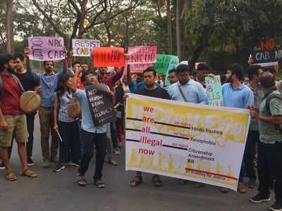 IIT Bombay students protest against Citizenship Amendment Bill