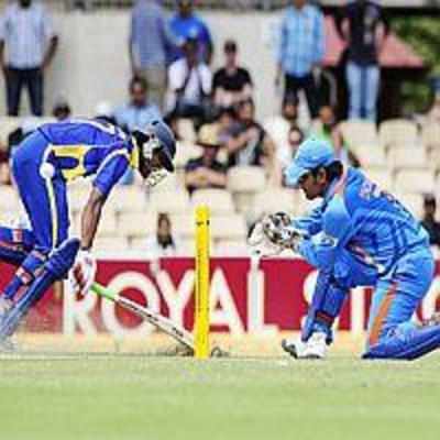 India off to steady start against Sri Lanka
