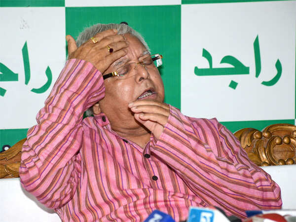 As Lalu Yadav struggles, BJP dubs his Patna gathering 'rally of the corrupt'