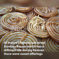 Sweet offerings of ramzaan in Indore 