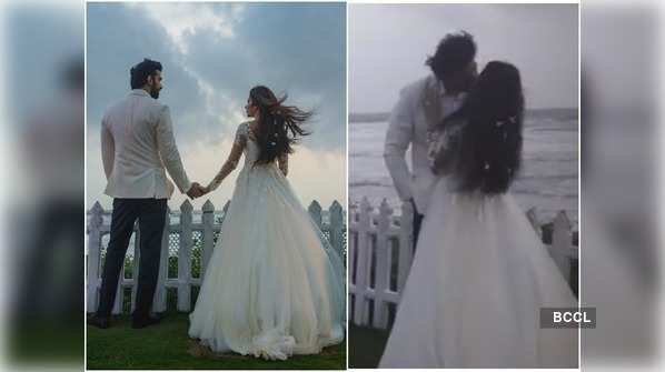 In Pics: Charu Asopa gets engaged to Sushmita Sen's brother Rajeev in Goa