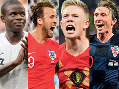 FIFA World Cup 2018: Kevin De Bruyne, N’Golo Kanté, Luka Modric and Harry Kane set out to make World Cup their own