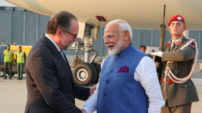 PM Modi Austria Visit Live Updates: PM Modi lands in Vienna, says, 'Visit to Austria is a special one'