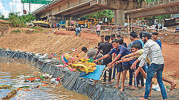 Odisha: Over 100 metric tonnes debris shifted from ponds