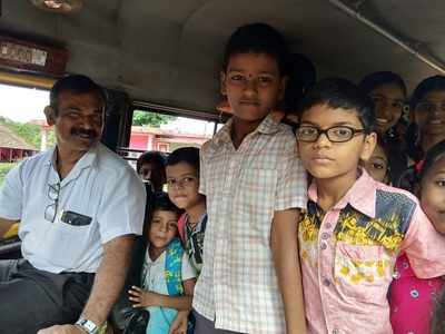 Karnataka teacher turns driver to keep the school running