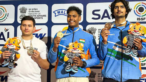Mukesh Nelavalli wins gold, Tejaswani Singh silver on concluding day of Jr Shooting World Cup