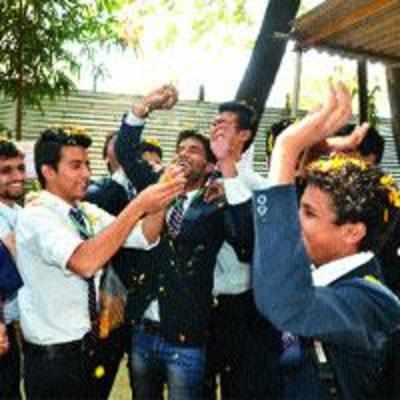 Students to observe  colourless Holi