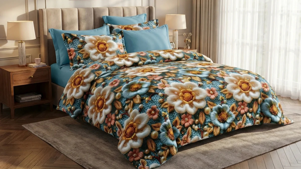 Flipkart Sale Finds: Stylish 7D Bedsheets for a Bedroom Makeover During The SASA LELE Sale