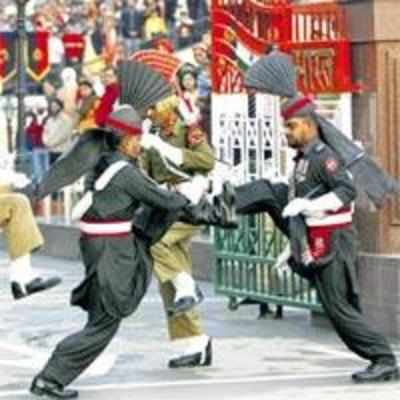 The kick's out of Wagah