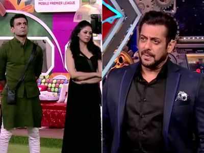Bigg Boss 14: Eijaz Khan, Kavita Kaushik’s verbal spat angers Salman Khan; host walks off stage