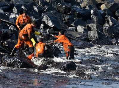 Chennai oil spill: Clean-up operation will be completed in some days