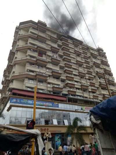 Nalasopara: Fire breaks out in residential tower, 150 rescued