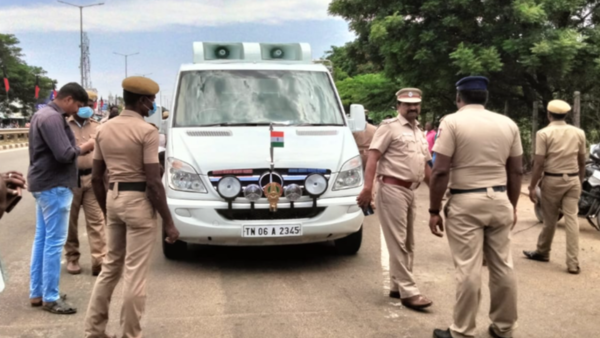 Stalin’s vehicle suffers flat tyre near Trichy