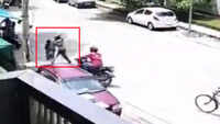 On cam: Two bike-borne assailants snatch chain from woman in Delhi 