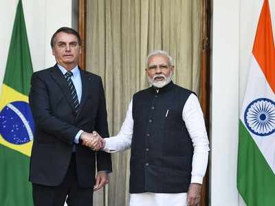 Finalised action plan to expand ties: PM Narendra Modi after talks with Brazilian President Jair Messias Bolsonaro