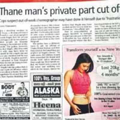 Thane man's private part cut off