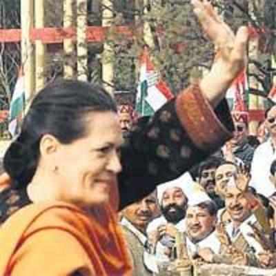 Man with gun held at Sonia's rally