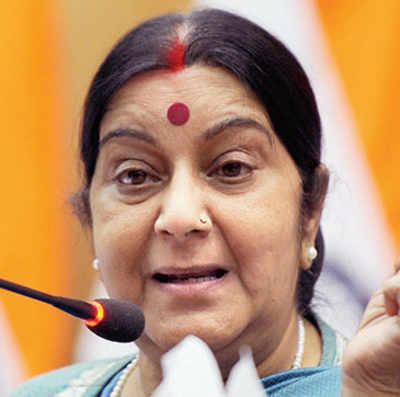 Sushma Swaraj in top 10 leaders on Twitter