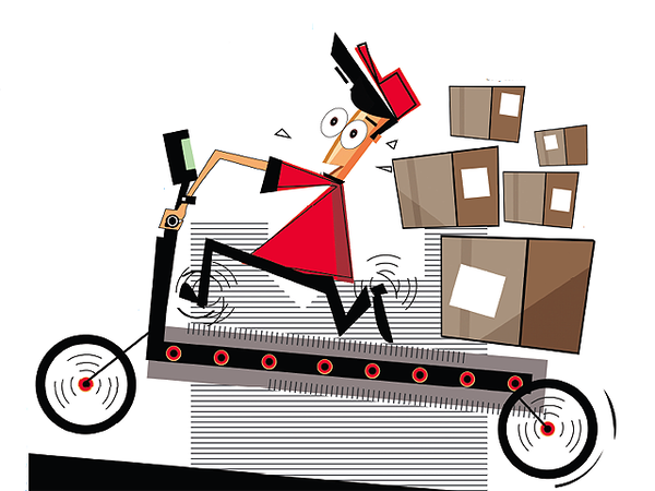 Riding to stay fit: The new mantra for delivery boys of logistics companies