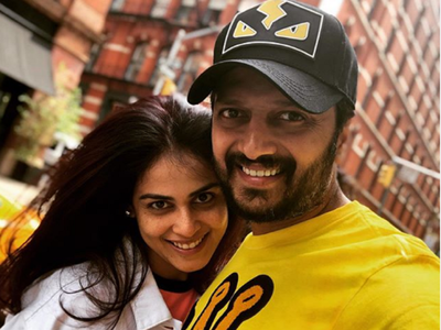 Riteish, Genelia Deshmukh share adorable videos to wish each other on their 8th wedding anniversary