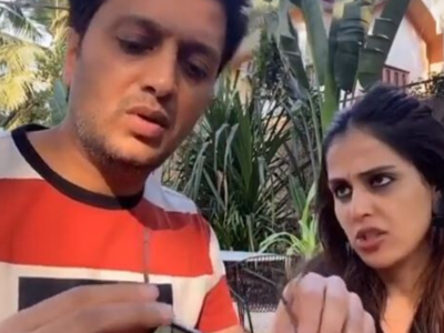 Are Riteish Deshmukh’s Tik Tok videos with 'baiko' Genelia D’Souza examples of 'Shaadi ke side effects'?