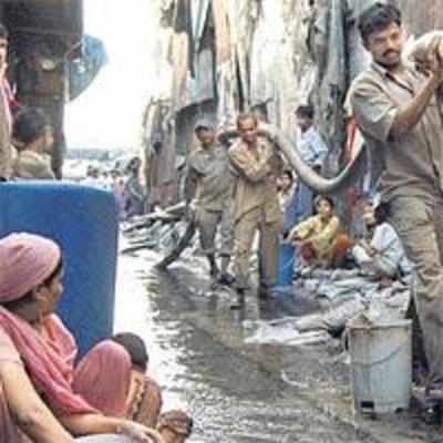 Illegal slums to get legal BMC water supply...