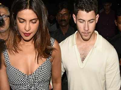 Watch: Priyanka Chopra, Nick Jonas walk hand-in-hand for dinner date